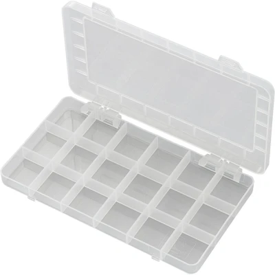 Afbeelding van TRU COMPONENTS PP18 01 Assortimentsdoos (l x b h) 195 100 13 mm Aantal vakken: 18 Vaste onderverdeling Inhoud 1 stuk(s)