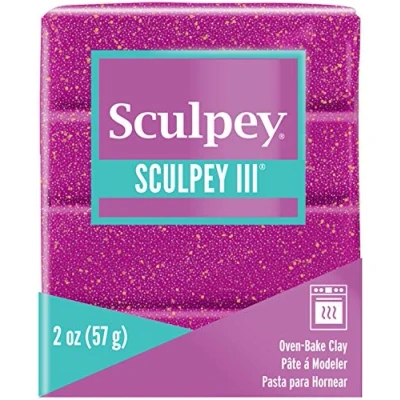 Afbeelding van Klei III Violet glitter 57 gr Sculpey