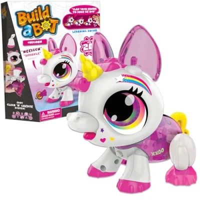 Afbeelding van Build a Bot Sounds Unicorn Speelgoedrobot Robot bouwpakket