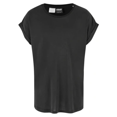 Afbeelding van Urban Classics Tshirt basic voor kinderen, Maat: 110/116, Black