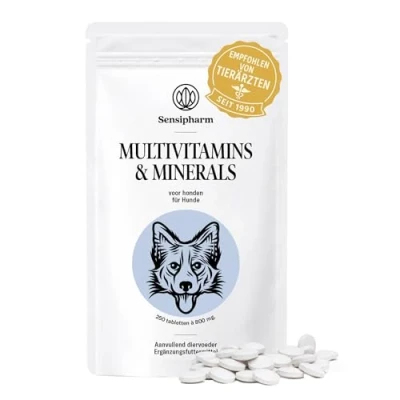 Afbeelding van Sensipharm Vitamines en Mineralen Hond 100 tabletten