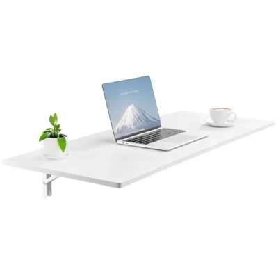 Image de VEVOR Table pliante flottante murale bureau d&#039;ordinateur portable 1100 x 460 mm