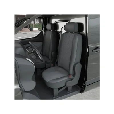 Afbeelding van DBS Auto/bedrijfswagenstoelhoes op maat gemaakt voor Peugeot Bipper en Citroën Nemo Fiat Fiorino (02/2008 2018) [zonder tablet]