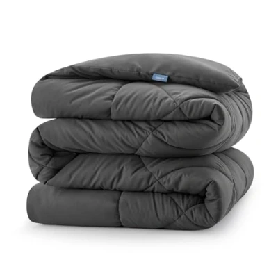 Afbeelding van CozyLux dekbed 140 x 200 cm voor 4 seizoenen, microvezel 300 g/m² herfst winter cm, zacht en ademend 140, grijs