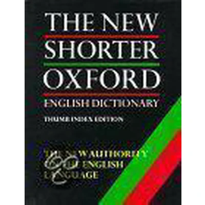 Afbeelding van The New Shorter Oxford English Dictionary on Histo