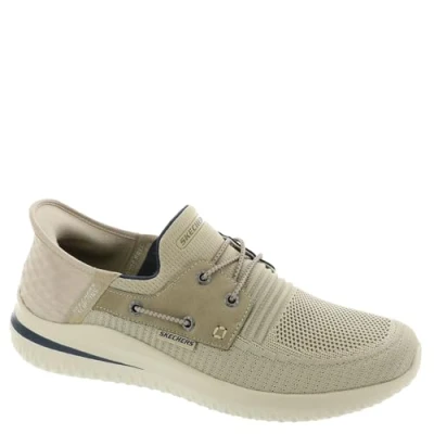 Afbeelding van Skechers Slip Ins: Delson 3.0 Roth 210606 TPE, Mannen, Beige, Sneakers,Sportschoenen, maat: 47,5