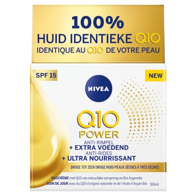 Afbeelding van 1+1 gratis: Nivea Q10 Power Extra Voedend Dagcreme 50 ml