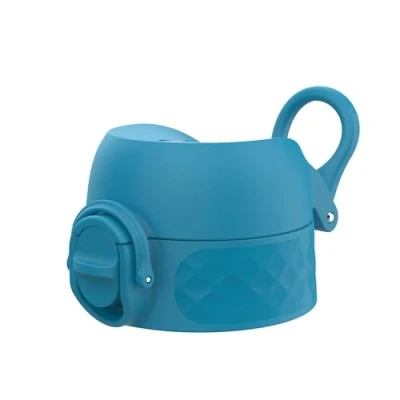 Afbeelding van ION8 OneTouch 2.0 lekvrij deksel, voor drinkflessen 320 ml, 350 400 500 600 vervanging blauw, klein, kunststof