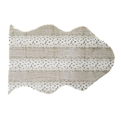 Afbeelding van Tapijt DKD Home Decor Polyester Met huid 60 x 90 2 cm