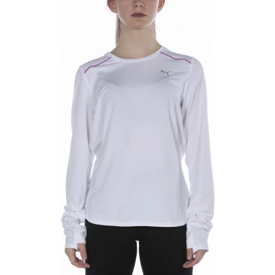 Afbeelding van Puma Run Cloudspun Marathon Wit T Shirt Maat S