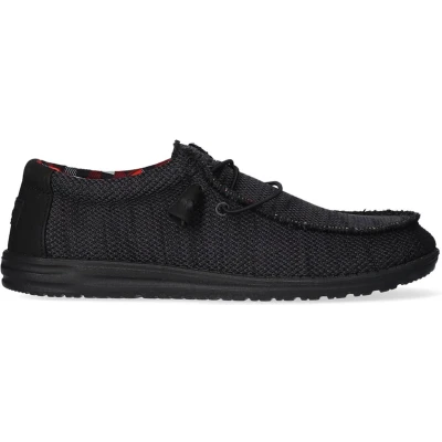Afbeelding van HEYDUDE Wally Sox Heren Instappers Jet Black
