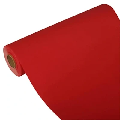 Afbeelding van Papstar, Tafelloper &quot;Royal Collection&quot; rood 24 m x 40 cm