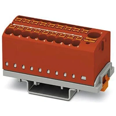 Afbeelding van Phoenix Contact PTFIX 6/18X2,5 NS35 RD 3273114 Verdeelblok 0.14 mm² 2.50 Rood 8 stuk(s)