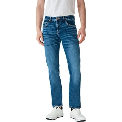 Afbeelding van LTB Hollywood Z D Okina Undamaged Safe wash Jeans Slim Fit Straight leg jeans, Heren, Maat: 29x34, allon