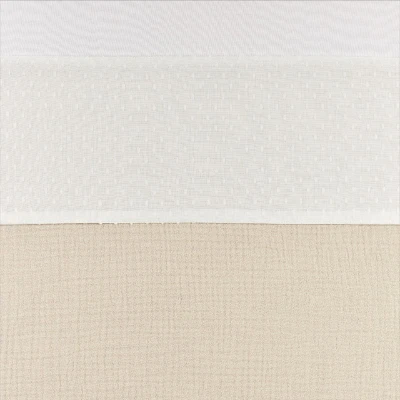 Afbeelding van Meyco Laken Ledikant Plume Offwhite