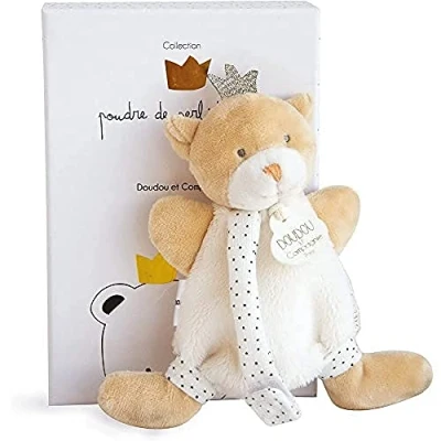 Image de Doudou attache sucette et Compagnie Ours petit roi