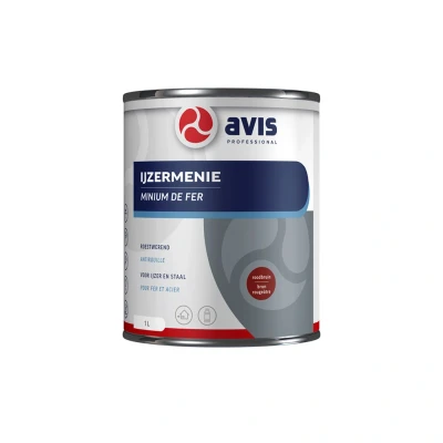 Afbeelding van Avis IJzermenie Roodbruin 1 liter