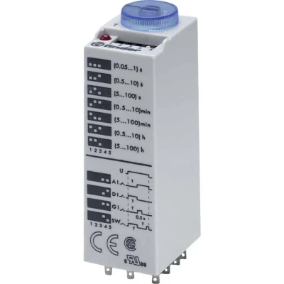 Afbeelding van Finder 850382400000 Tijdrelais 240 V/AC 1 stuk(s) Tijdsduur: 0.05 360000 s 3x wisselcontact