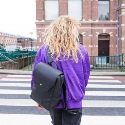 Afbeelding van MÔSZ Billy Backpack 15&quot; plain black