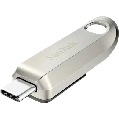 Afbeelding van SanDisk Ultra Luxe Type C (32 GB, USB C, 3.2), stick, Zilver