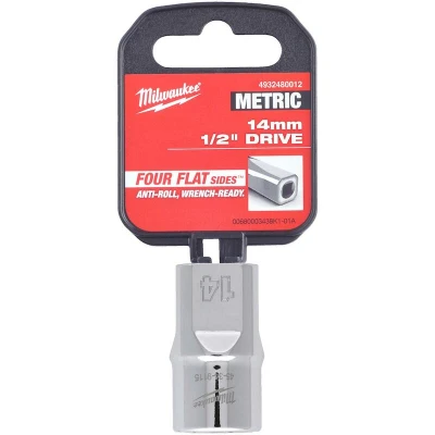 Afbeelding van MILWAUKEE 4932480012 dop metrisch 1/2&quot; 14 mm