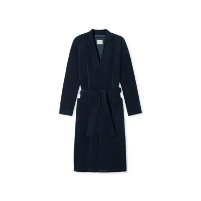 Afbeelding van Schiesser badjas donkerblauw