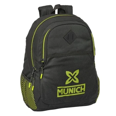 Afbeelding van Schoolrugzak Munich Beat Zwart 32 x 44 16 cm