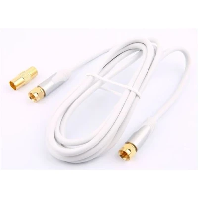 Afbeelding van JVC antennekabel COAXIAL CABLE F MALE/MALE 2M