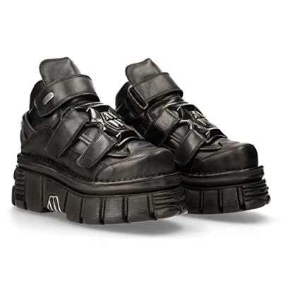 Afbeelding van New Rock Plateau sneakers 39 Shoes M 285 S37 Zwart