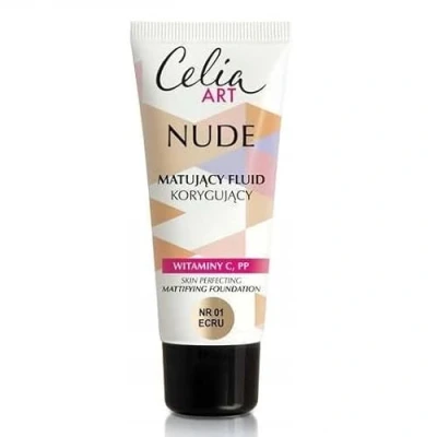Afbeelding van Art Nude Foundation matterende correctievloeistof 01 Ecru 30ml