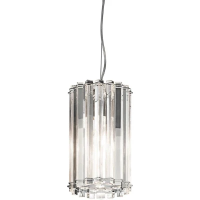 Afbeelding van Landelijke Hanglamp Steady Lighting Glas Landelijk G9 L: 16.7cm Voor Binnen / Woonkamer Eetkamer Zilver