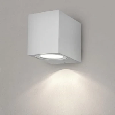 Afbeelding van Ledvion Wandlamp, LED Lamp, Buitenlamp, Buitenverlichting, Tuinverlichting, Gevel Verlichting, San Diego, Witte GU10 fitting