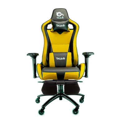 Afbeelding van Gaming stoel Talius Caiman V2 Geel Zwart