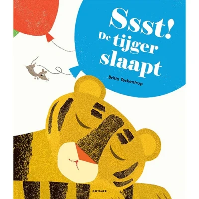 Afbeelding van Uitgeverij gottmer kartonboek ssst! de tijger slaapt