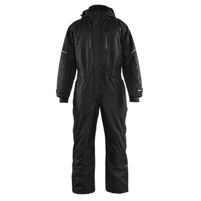 Image de Combinaison manches longuesà capuche hiver noir