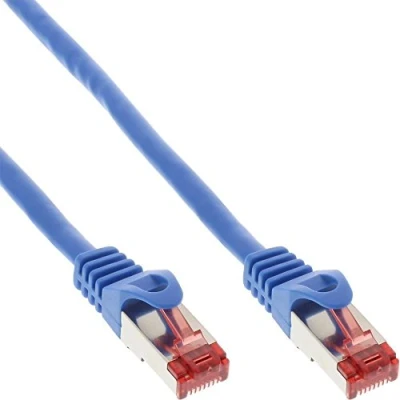 Afbeelding van InLine Patchkabel Cat.6 250MHz PVC CU blauw 20m (S/FTP, CAT6, 20 m), Netwerkkabel