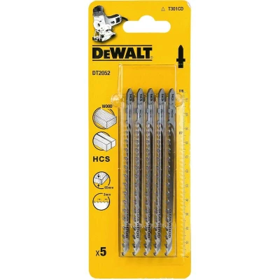 Afbeelding van DeWalt DT2052 HCS Decoupeerzaagblad Speed 3mm tandafstand Hout (5st) QZ