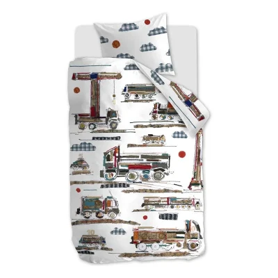 Afbeelding van Beddinghouse x Hanneke de Jager BH KIDS Counting Cars Multi 140x200/220 + 1x 60x70
