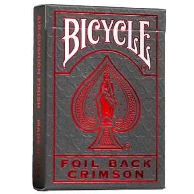Image de Jeu de cartes Bicycle Ultimates Mettaluxe Rouge