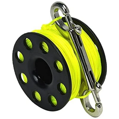 Afbeelding van Best Divers ml0057yl, uniseks duikhaspel volwassenen, zwart, 45 meter