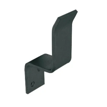 Afbeelding van Wovar Deurbalkhaak Zwart voor max. 55 x 75 mm balken Open Model Per Stuk