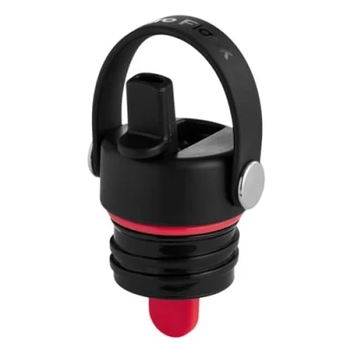 Afbeelding van Hydro Flask Standard Mouth Flex Straw Cap Black Waterfles accessoires