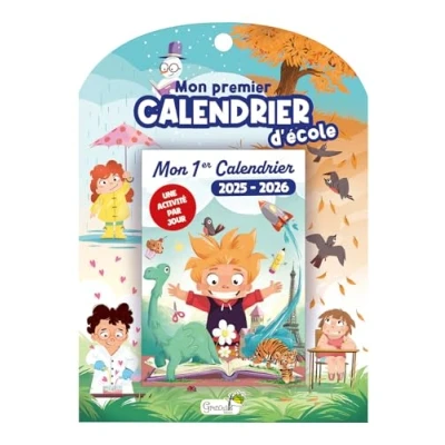 Afbeelding van MON PREMIER CALENDRIER D&#039;ECOLE 2025 2026