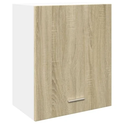 Afbeelding van vidaXL Wandkast 50x31x60 cm bewerkt hout sonoma eikenkleurig
