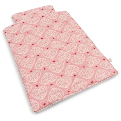 Afbeelding van Konges Sløjd Doll bedding/Poppen beddengoed Lacy Pink