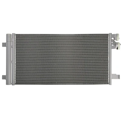 Afbeelding van BOSCH 1 986 AD2 395 Condensor Airco Met stikstofvulling droger, montagehandleiding, Zonder afdichtring 13,8mm 11,8mm 605mm R1234yf, R134a
