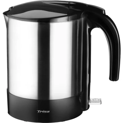 Afbeelding van Trisa W4875 Waterkoker Snoerloos, Oververhittingsbeveiliging Zilver, Zwart