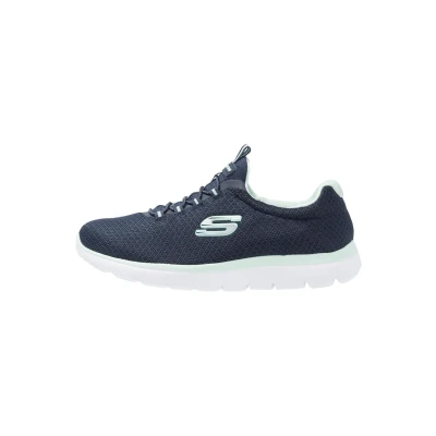 Afbeelding van Skechers WIDE FIT Summits Sneakers laag, Dames, Maat: 38, Navy/aqua