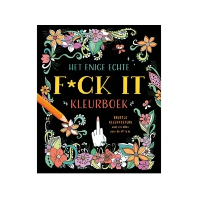 Afbeelding van Het enige echte f*ck it kleurboek