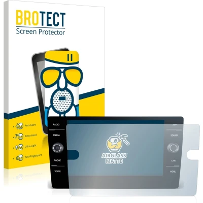 Afbeelding van BROTECT Screenprotector voor Volkswagen Tiguan II Allspace 2017 2021 Discover Media 8&quot; Folie Beschermfolie Beschermglas matte